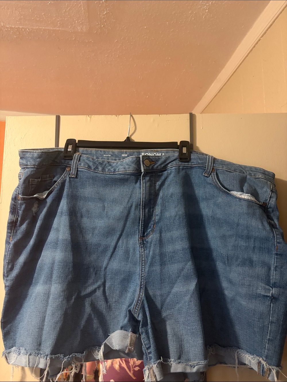 SONOMA Light Blue Denim Relaxed Shorts